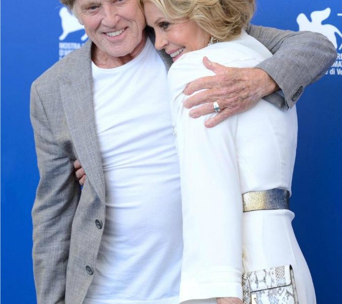 Robert Redford and Jane Fonda attending the Our Souls at Night photocall during the 74th Venice International Film Festival (Mostra di Venezia) at the Lido, Venice, Italy on September 01, 2017. Photo by Aurore Marechal/ABACAPRESS.COMPhoto Abaca Press/LaPresseOnly Italy